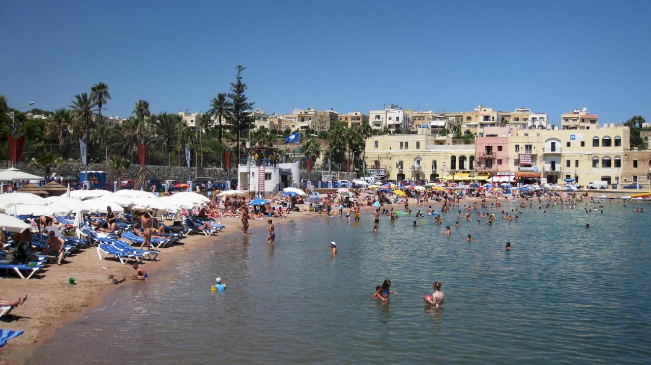 Prime Location Apartment With Side Seaviews Sliema Exterior foto